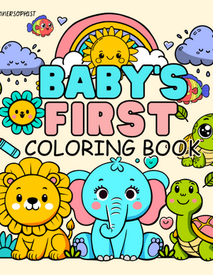 Baby's First Coloring Book Cover