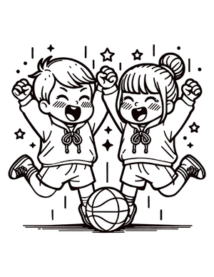 Basketball Scene 1