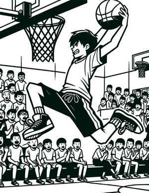 Basketball Scene 2