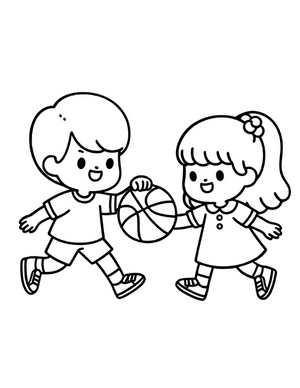 Basketball Scene 3