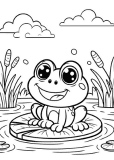 frog Coloring Page 20