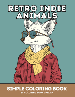 Retro Indie Animals Cover